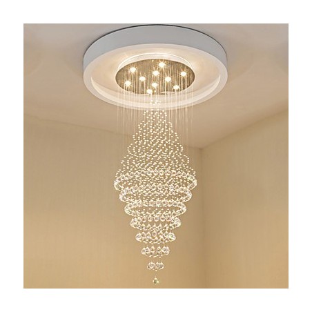 Contemporary Crystal Ceiling Pendant Light Modern Chandelier Home Hanging Lighting Chandelier Lamps Fixtures