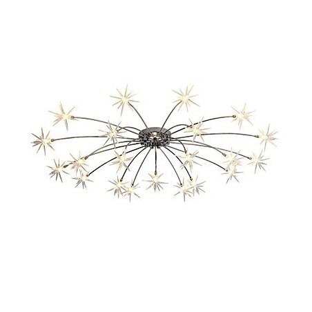 Modern Contemporary Chrome Feature for Mini Style Designers Metal Kids Chandelier