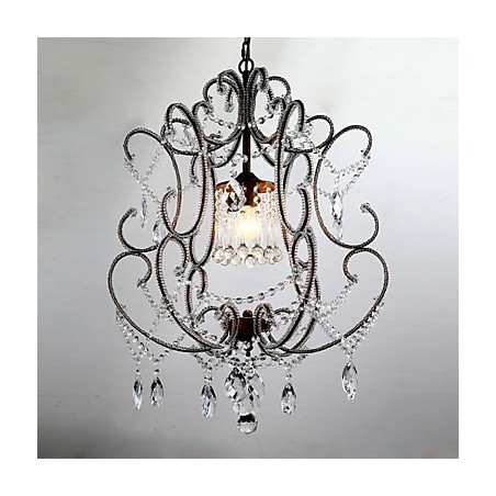 Modern Chandelier Design Vintage Chandelier Loft Crystal Light Fixture Lustre Hanging Lamp