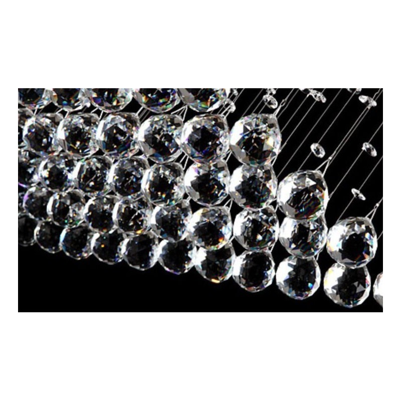 Extra Length 5 Meter Modern Crystal Ceiling Pendant Light Indoor Chandelier Lighting Lamps Fixtures