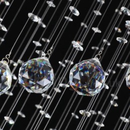 7 Lights Modern K9 Crystal Ceiling Pendant Light Indoor Chandelier Lighting Lamps Fixtures