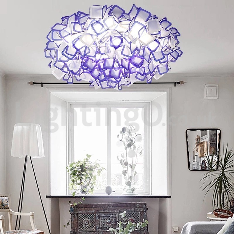 Modern Light Source Three Color Switching Flush Mount Ceiling Lights
