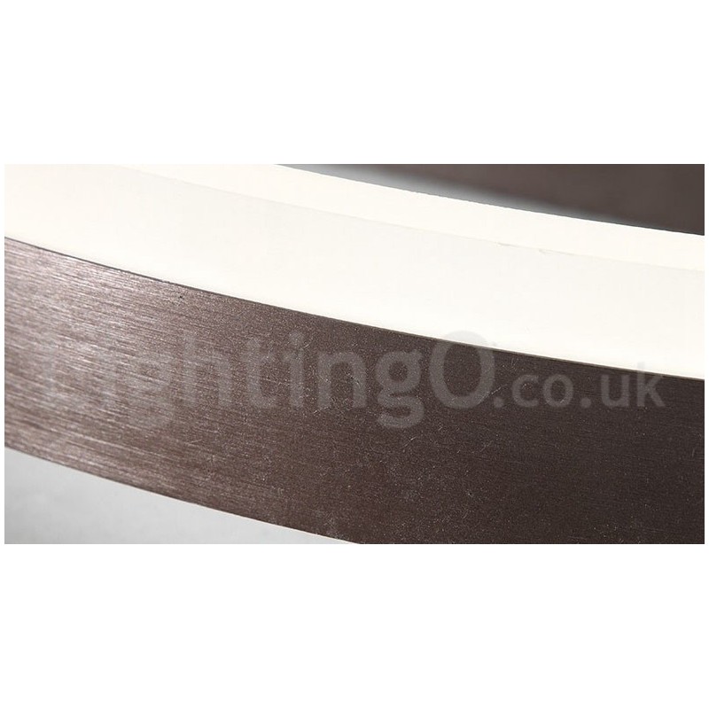 Round Modern Comtemporary Alumilium Ceiling Light Flush Mount Light with Remoter Dimmer Also Can Be Used As Wall Light