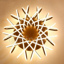 Bird's Nest Dimmable Modern Comtemporary Alumilium Flush Mount Ceiling Light Also Can Be Used As Wall Light