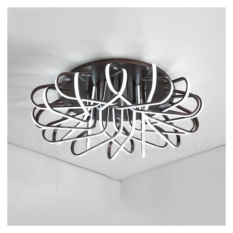 Bird's Nest Dimmable Modern Comtemporary Alumilium Flush Mount Ceiling Light Also Can Be Used As Wall Light