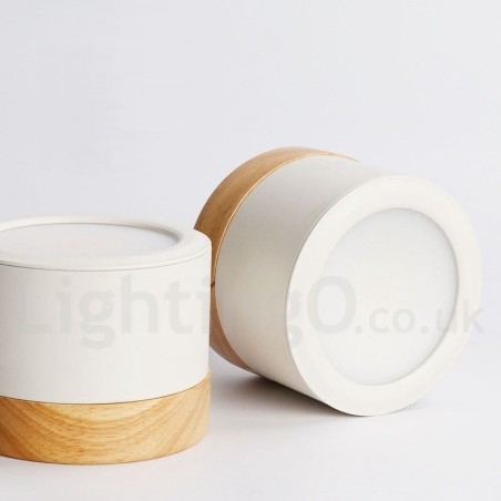 Wood Modern Design Mini Ceiling Light with Acrylic Shade Special for Also Can be Used as Wall Light