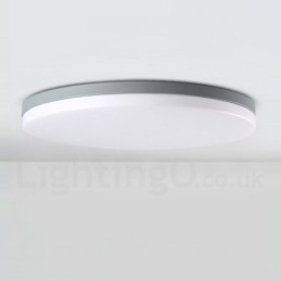 Ultra Thin Round Dimmable Modern Contemporary Nordic Style Flush Mount Ceiling Lights with Acrylic Shade Also Can Be Used As Wall Light