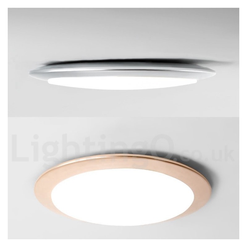 4CM Thick Super Thin Dimmable Modern Contemporary Nordic Style Flush Mount Ceiling Lights with Acrylic Shade with Remote Control Also Can Be Used As Wall Light