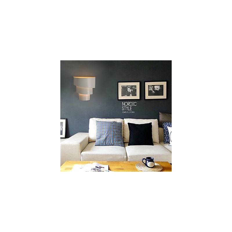 Small Conch Cartoon Wall Lamp Wrought Iron Torch Shape Of The Head Of A Bed Lights