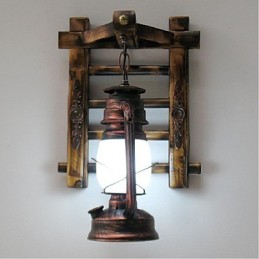 Chinese retro nostalgia creative lighting kerosene lamp lanterns Wall Sconces Wall Light