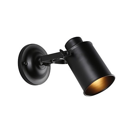 Vintage Black Metal Loft Wall Sconce Living Room Dining Room Hallway Cafe Bars Bar Wall Lamp