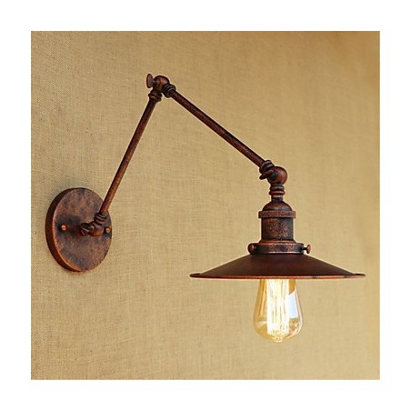 Rustic Lodge Country Retro Painting Feature for Mini Style Swing Arm Ambient Light Swing