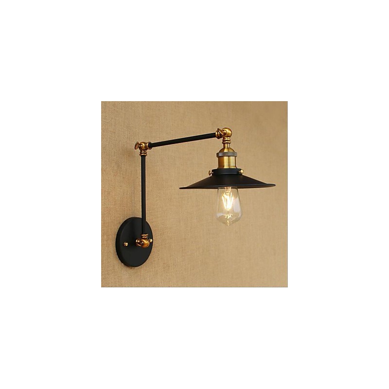 Rustic Lodge Country Retro Painting Feature for Mini Style Swing Arm Ambient Light Swing