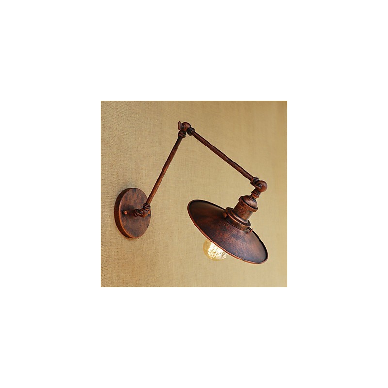 Rustic Lodge Country Retro Painting Feature for Mini Style Swing Arm Ambient Light Swing
