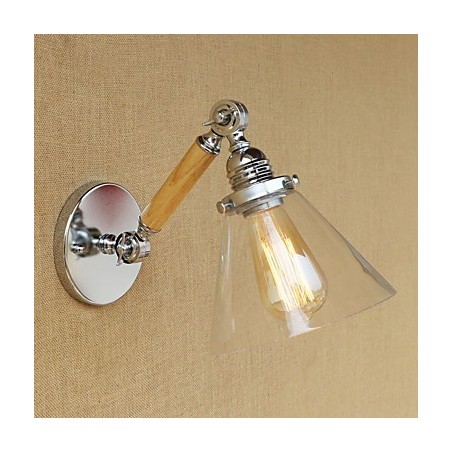 Modern Contemporary Country Retro Electroplated Feature for Swing Arm Ambient Light