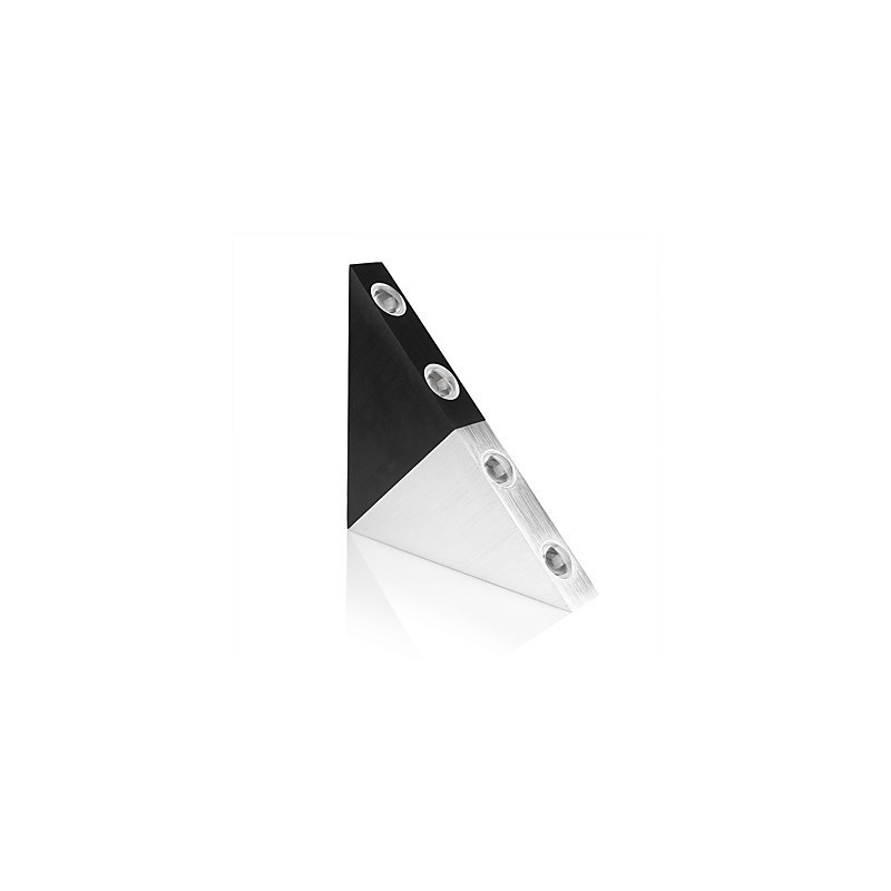 Modern Triangle Wall Sconce Light Fixture Indoor Hallway Up Down Wall Lamp Spot Light Aluminum Decorative Lighting for Studio Restauran