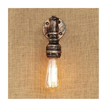 Rustic Lodge Painting Feature for Ambient Light Wall Sconces Wall Light