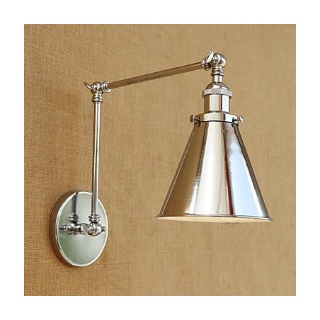 Modern Contemporary Retro Electroplated Feature for Swing Arm Eye Protection Ambient Light