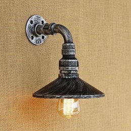 Rustic Lodge Country Retro Painting Feature for Mini Style Ambient Light Wall Sconces