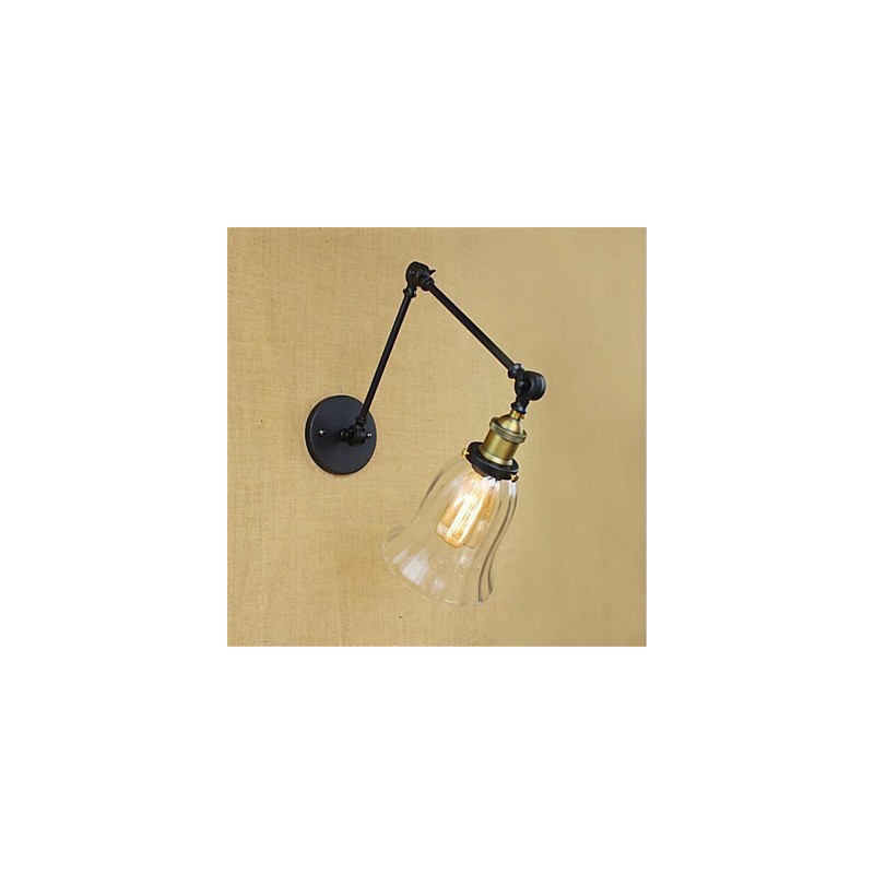 Country Retro Electroplated Feature for Mini Style Eye Protection Ambient Light Swing Arm Lights Wall