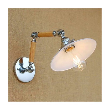 Rustic Lodge Country Chrome Feature for Swing Arm Ambient Light Swing Arm