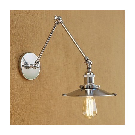 Modern Contemporary Country Retro Electroplated Feature for Swing Arm Ambient Light Swing