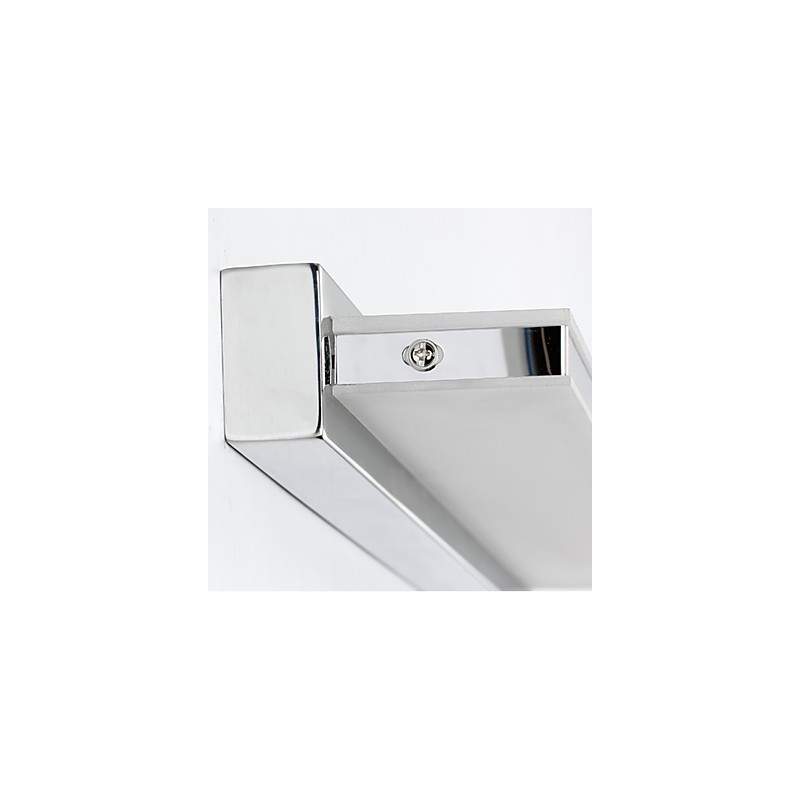 Integrated Modern Contemporary Electroplated Feature for Ambient Light Bathroom Lighting Wall Light