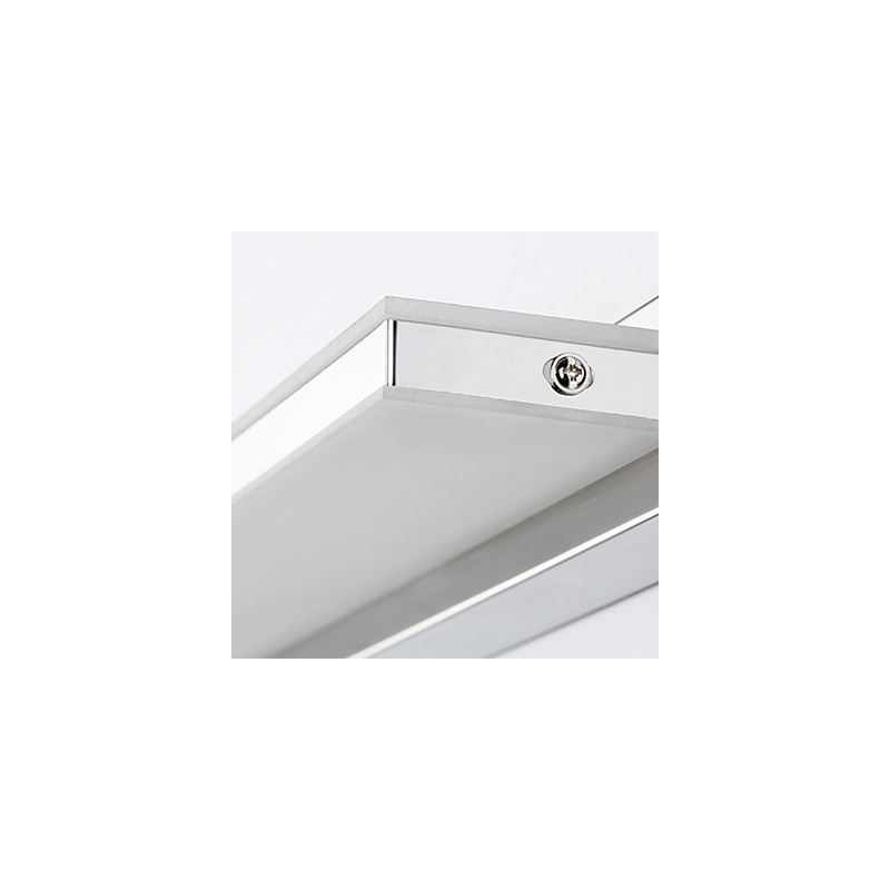 Integrated Modern Contemporary Electroplated Feature for Ambient Light Bathroom Lighting Wall Light