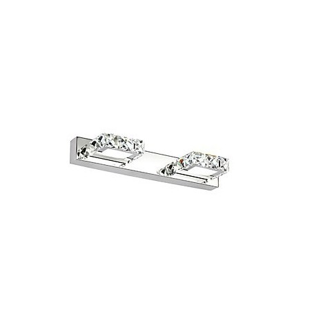 Modern Contemporary Modern Comtemporary Chrome Feature for Crystal Ambient LightBathroom