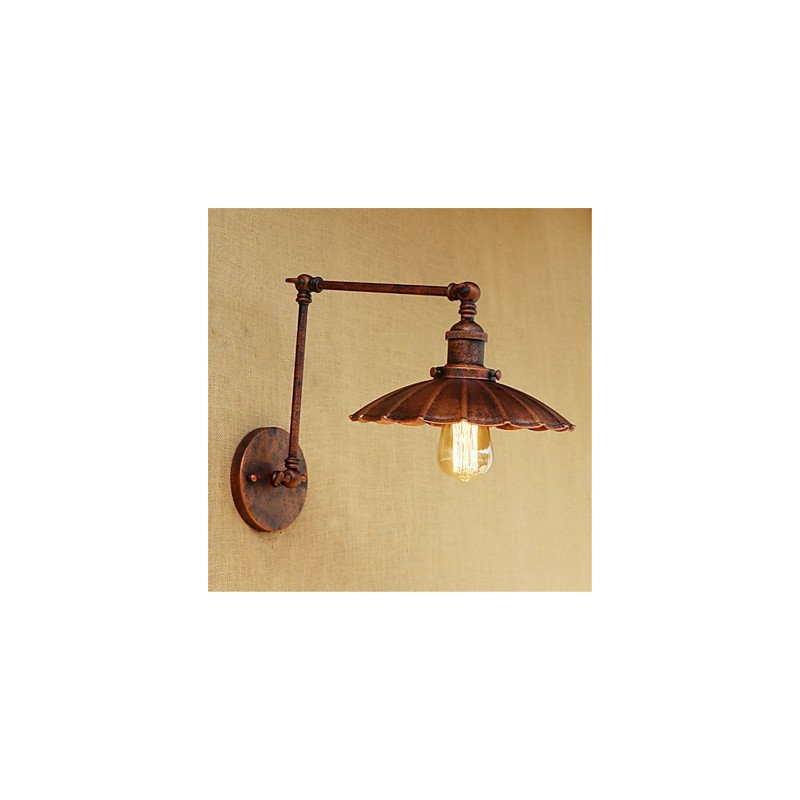 Rustic Lodge Country Retro Painting Feature for Mini Style Swing Arm Ambient Light Swing