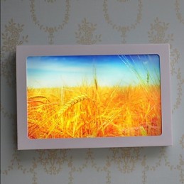 Integrated Modern Contemporary Modern Comtemporary Painting Feature for Ambient Light Wall Sconces