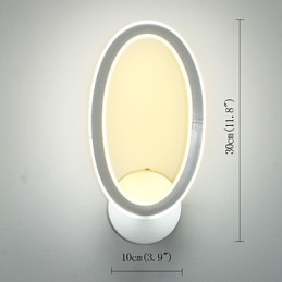 Modern Originality Brief Indoor Aluminum Wall Lamp Background Wall Corridor Lamp Corridor Staircase Porch Lamp