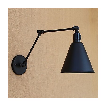 Country Retro Painting Feature for Mini Style Swing Arm Eye Protection Downlight Swing Arm Lights