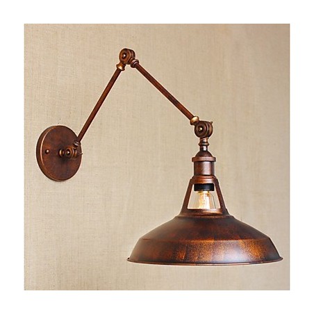 Long arm Half rusty Industrial Retro Nostalgic Retractable Folding Wall Sconces Wall Light