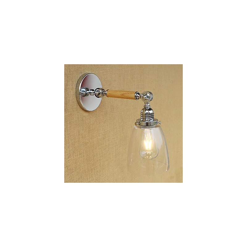 Modern Contemporary Country Retro Electroplated Feature for Swing Arm Ambient Light