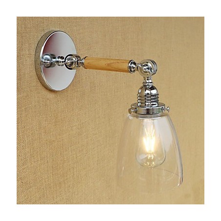 Modern Contemporary Country Retro Electroplated Feature for Swing Arm Ambient Light