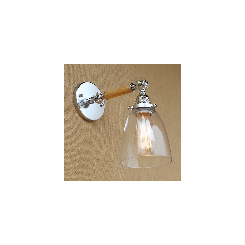 Modern Contemporary Country Retro Electroplated Feature for Swing Arm Ambient Light
