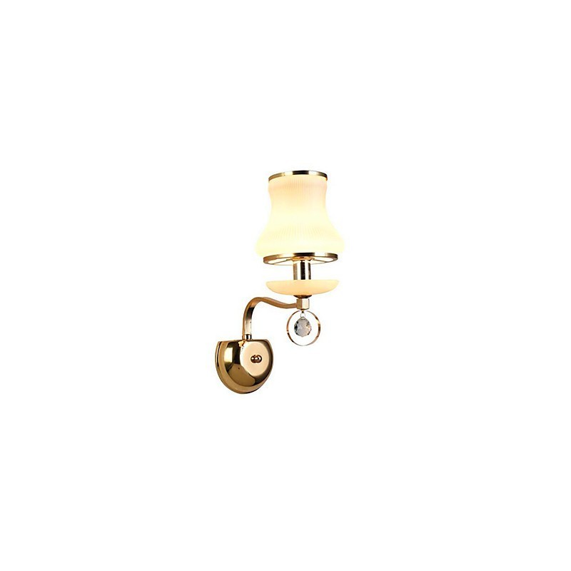 Modern Contemporary Electroplated Feature for Crystal Mini Style Eye Protection Ambient Light Wall Lights