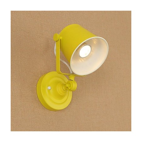 Painted Steel Wall Lamp Dumb Black American Coffee Decoration Retro Wall Light Lightsaber Lamp On Wall
