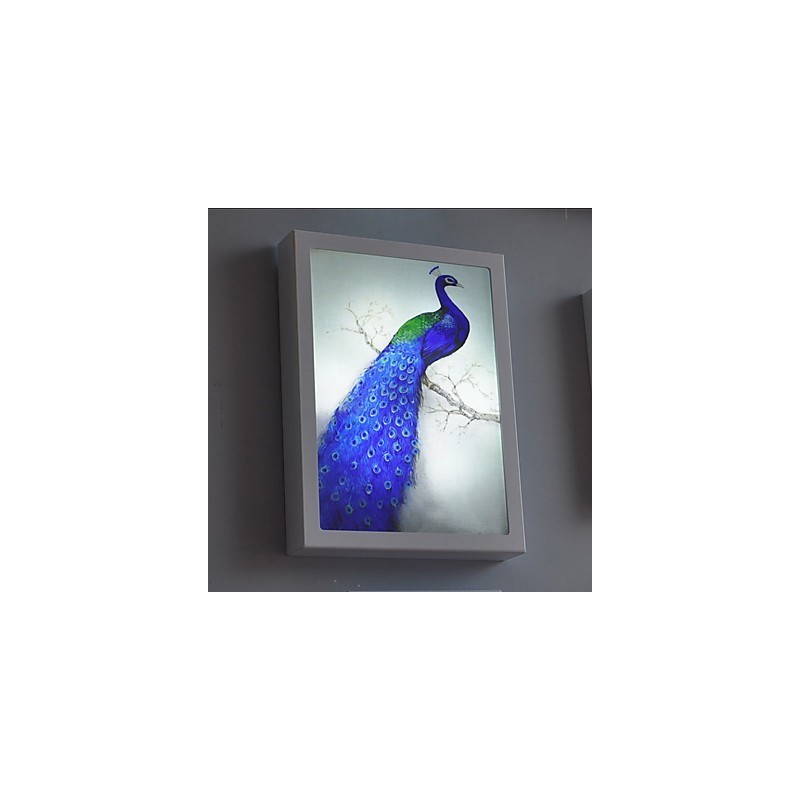 Integrated Modern Contemporary Modern Comtemporary Painting Feature for Ambient Light Wall Sconces