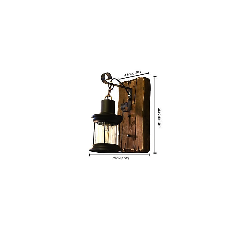 Rustic Lodge Traditional Classic Painting Feature for Downlight Wall Lights Wall Light