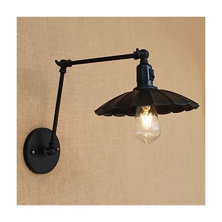 Vintage Country Painting Feature for Mini Style Swing Arm Downlight Swing Arm Lights Wall Light