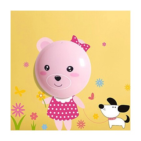 Wall stickers bear light activated intelligent electric induction smetope adornment wall lamp